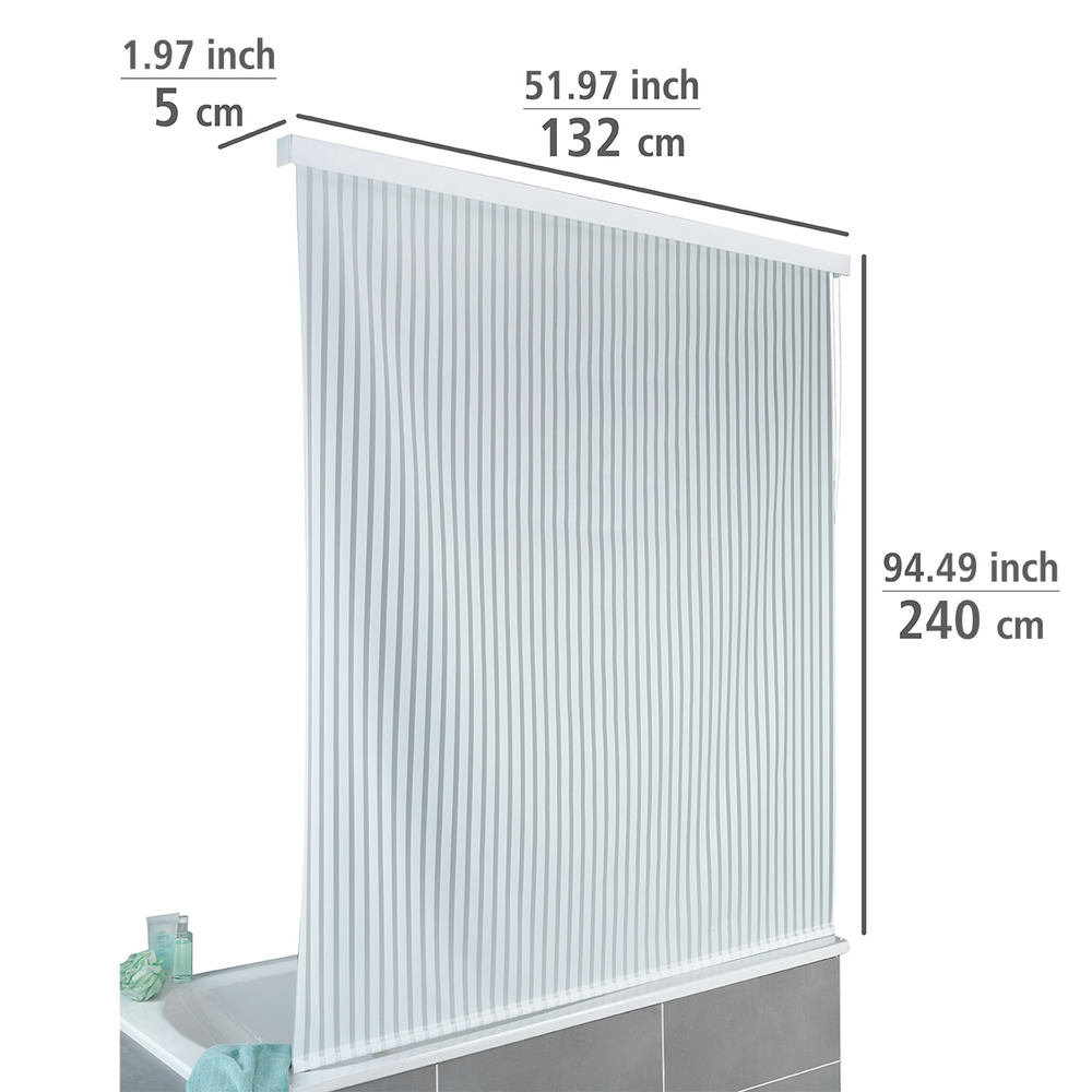 Duschrollo  128 x 240 cm
