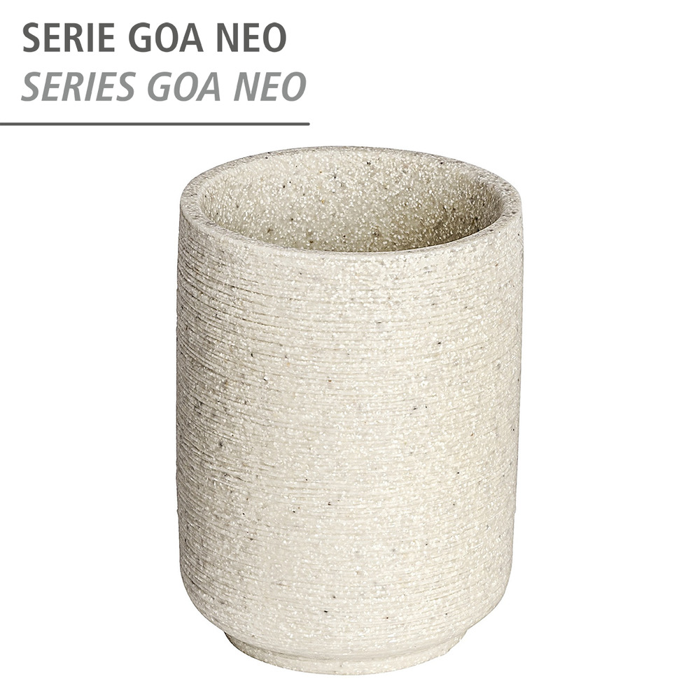 Zahnputzbecher Mod. Goa Neo Beige  