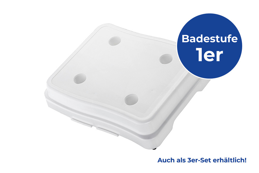 Bad-Stufe 1er  38,1 x 48,3 x 10 cm