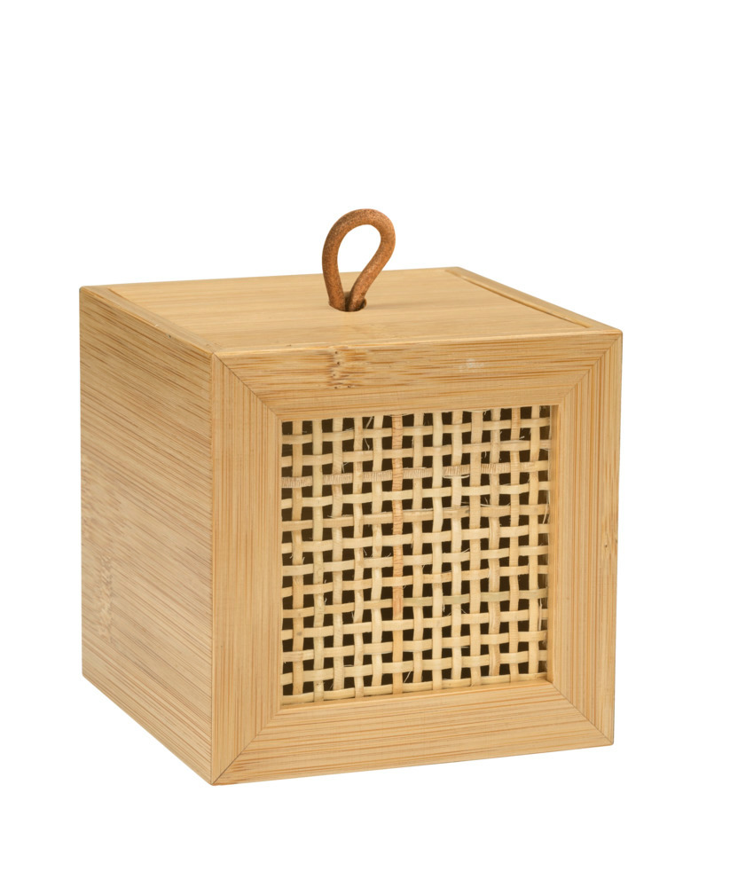 Badbox Allegre S mit Deckel  aus Bambus und Rattan