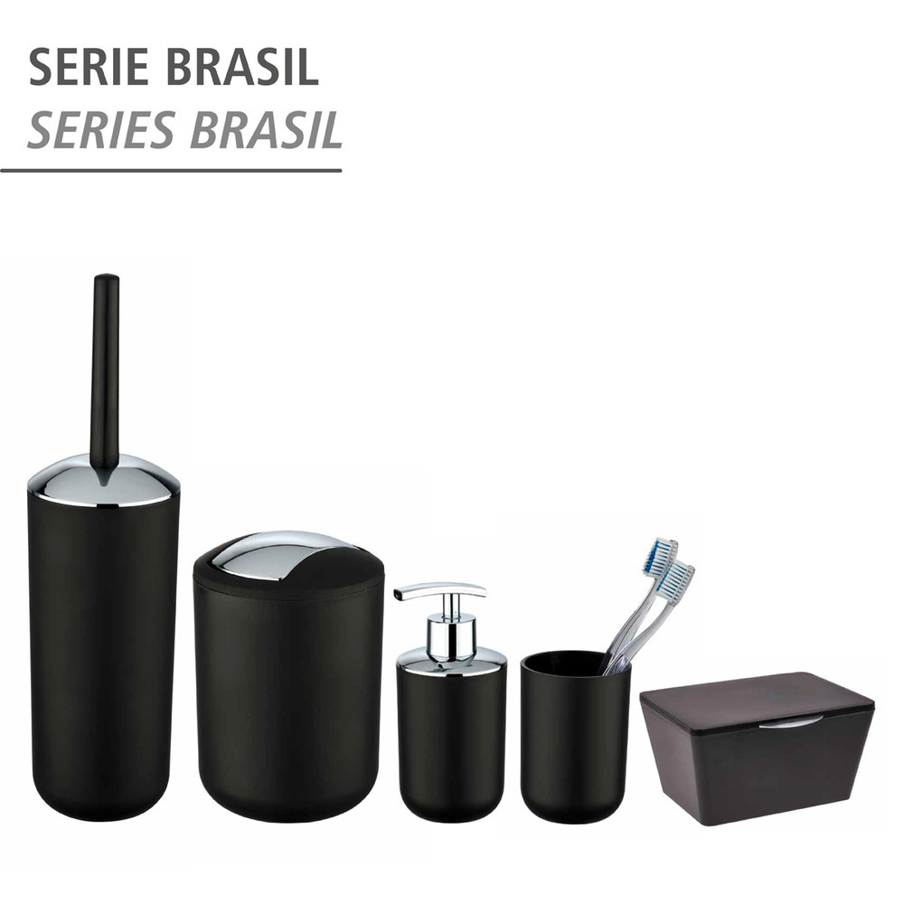 Kosmetikeimer Mod. Brasil S Schwarz, 2 Liter  2 Liter