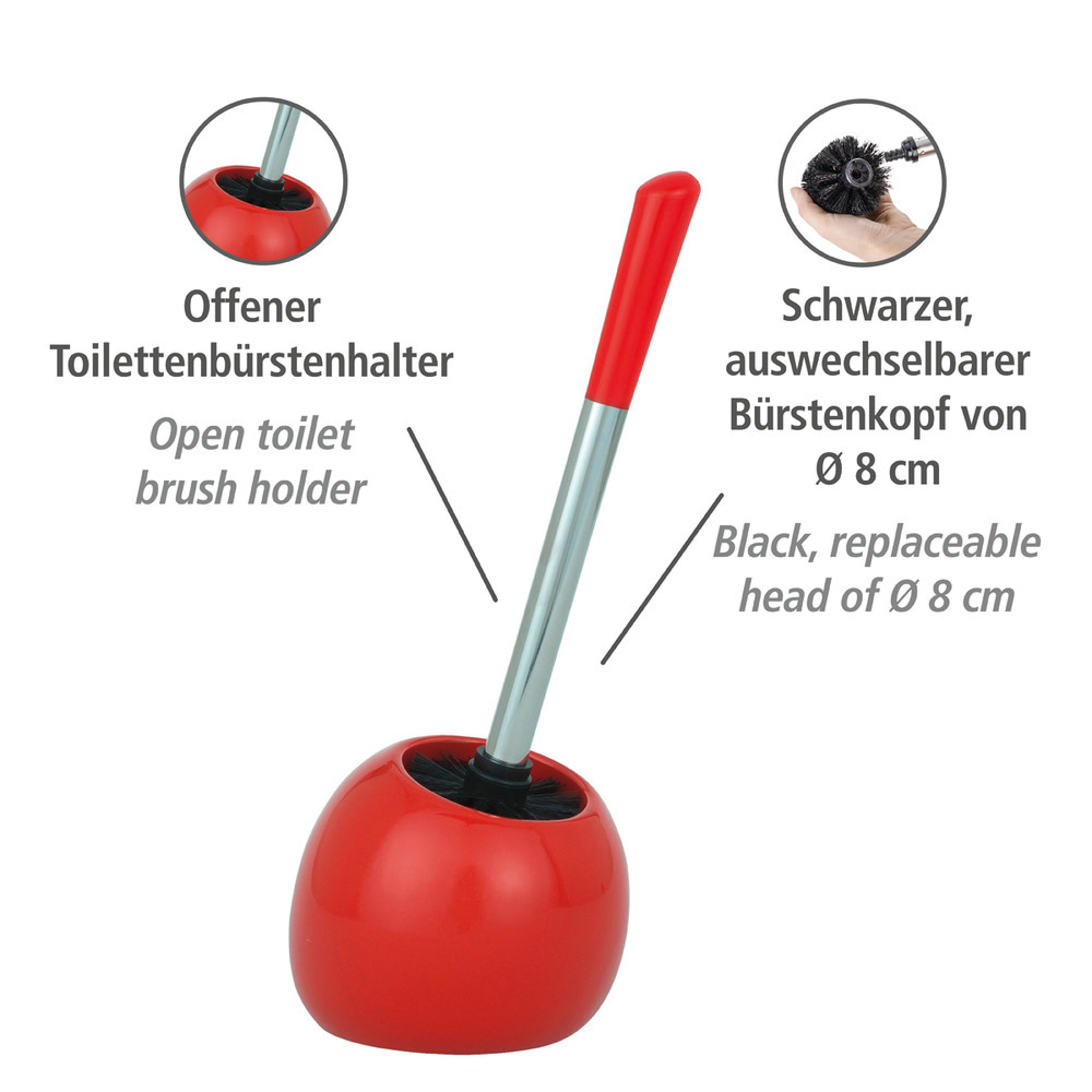 WC-Garnitur Mod. Polaris Red  aus hochwertiger Keramik