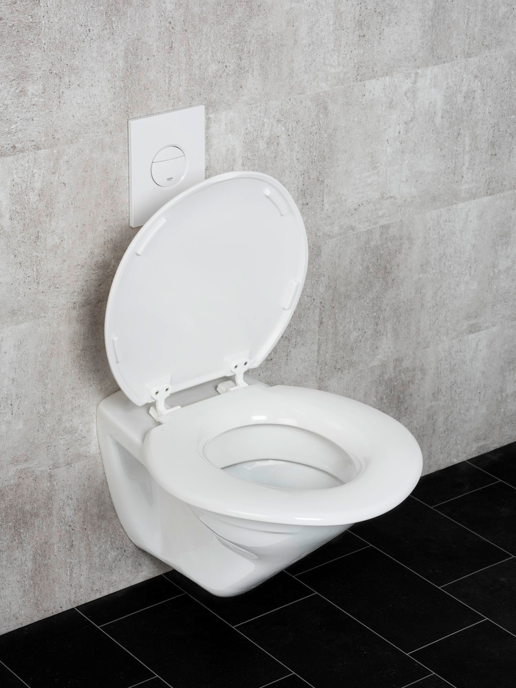 WC-Sitz Mod. Torino XXL  aus bruchsicherem Duroplast, belastbar bis 300 kg