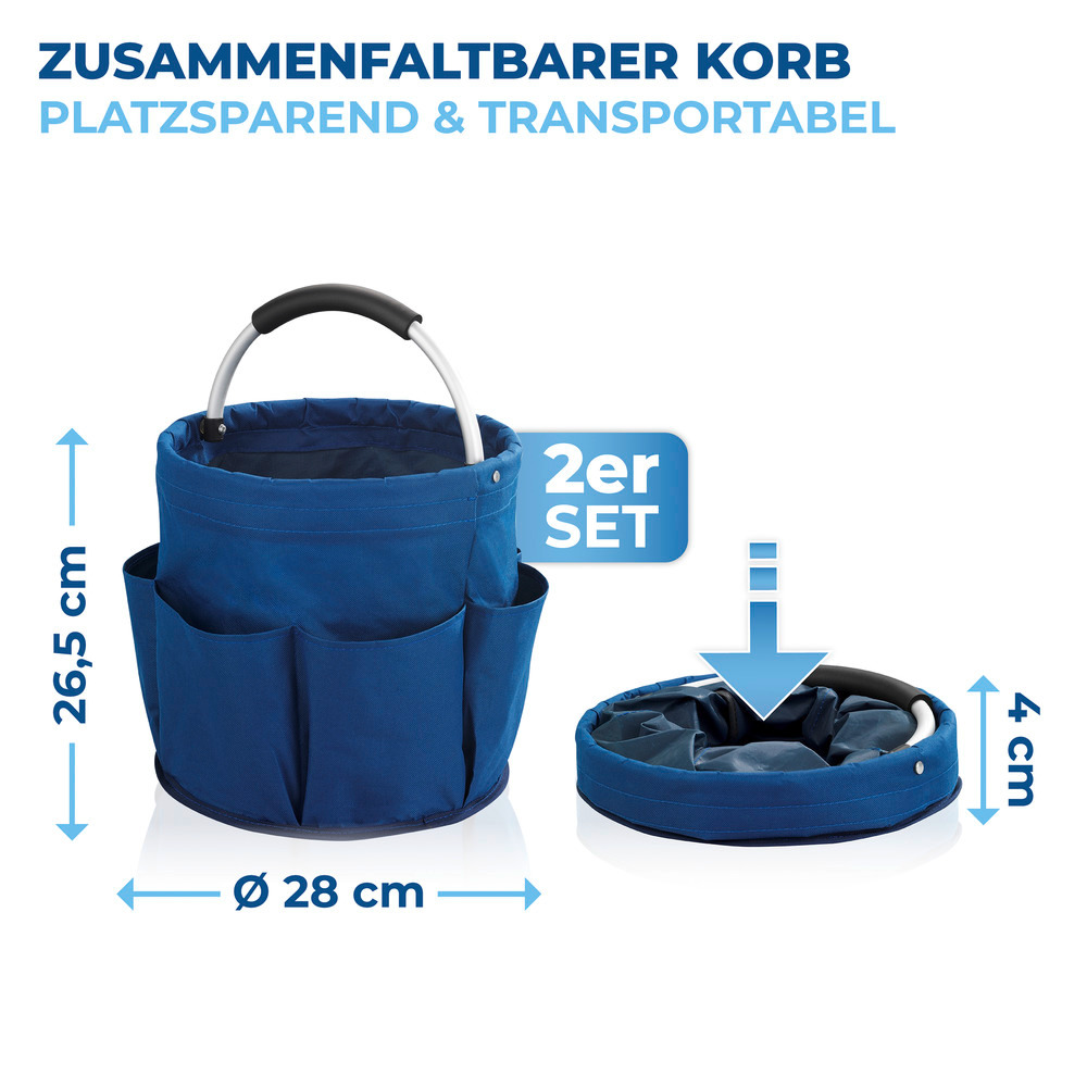 Universal Reinigungs-Caddy Blau, 2er Set  Putzcenter