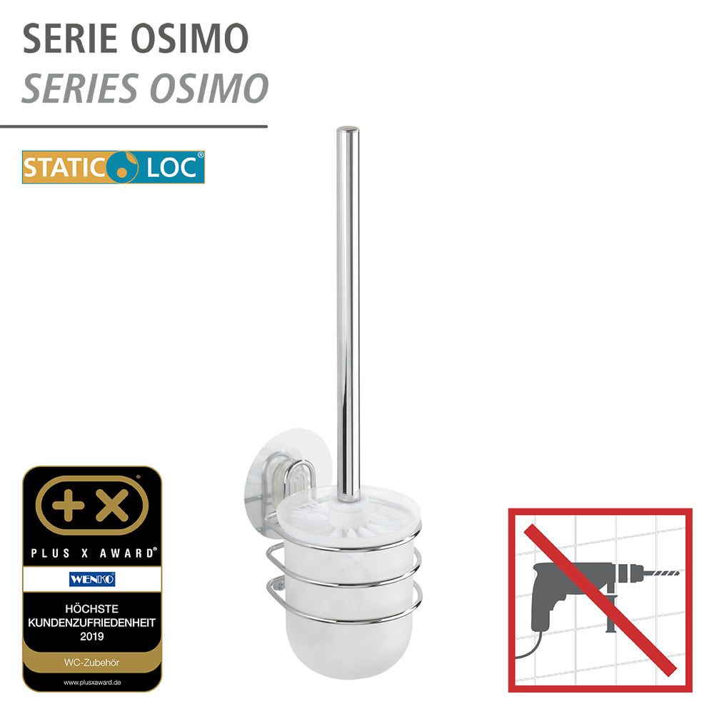 Static-Loc® WC-Garnitur Osimo  Befestigen ohne bohren