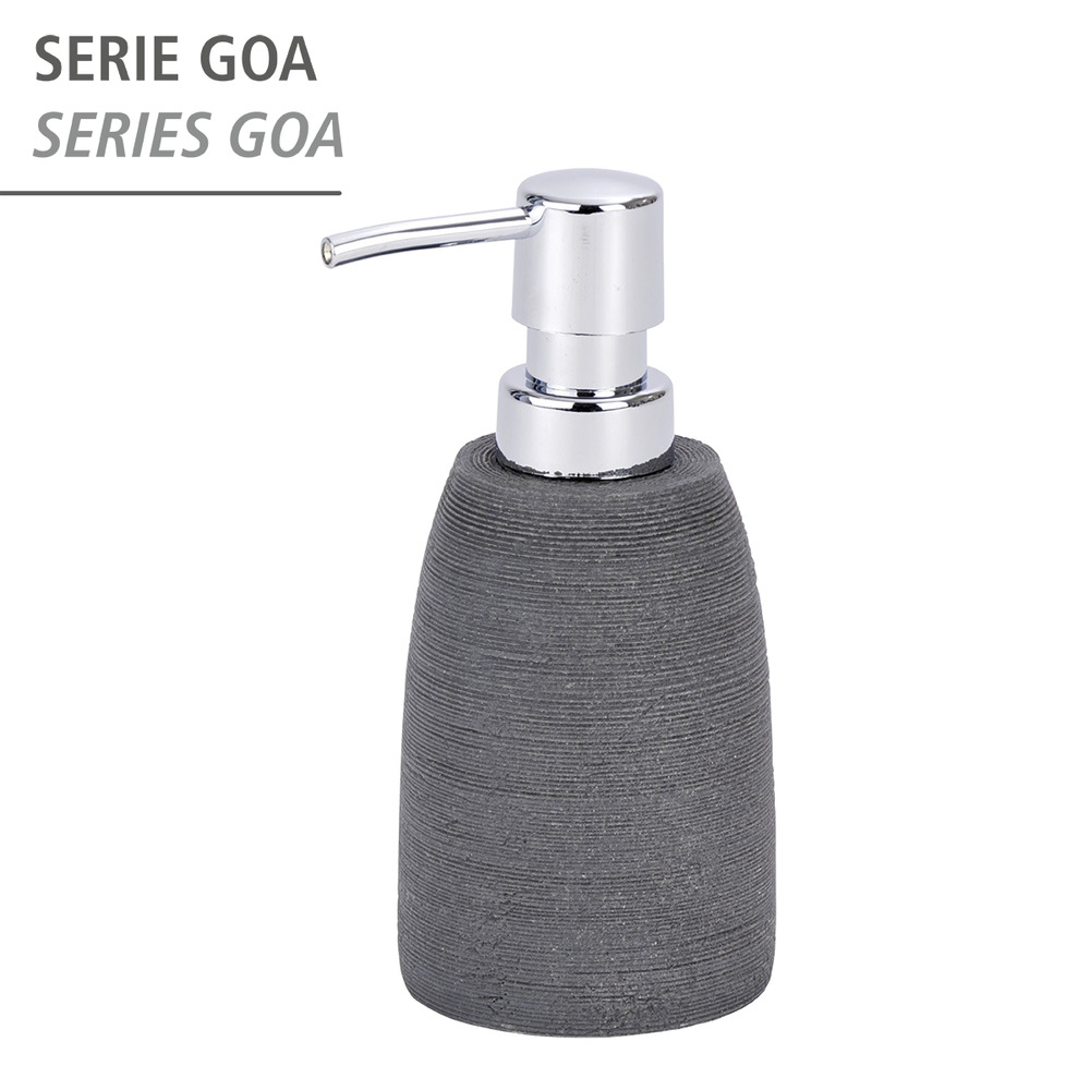 Seifenspender Mod. Goa Grau  Füllmenge 210 ml