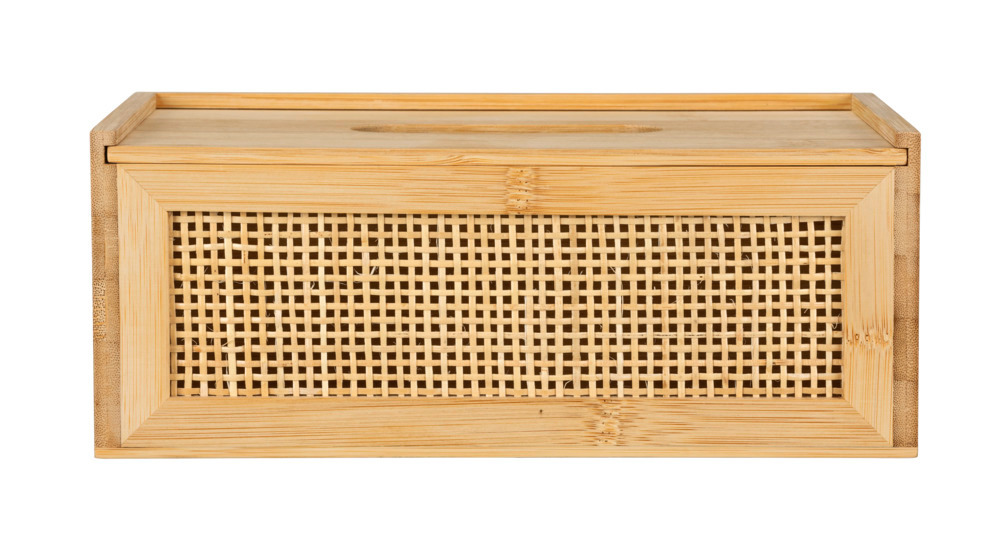 Kosmetiktuchbox Mod. Allegre  aus Bambus und Rattan