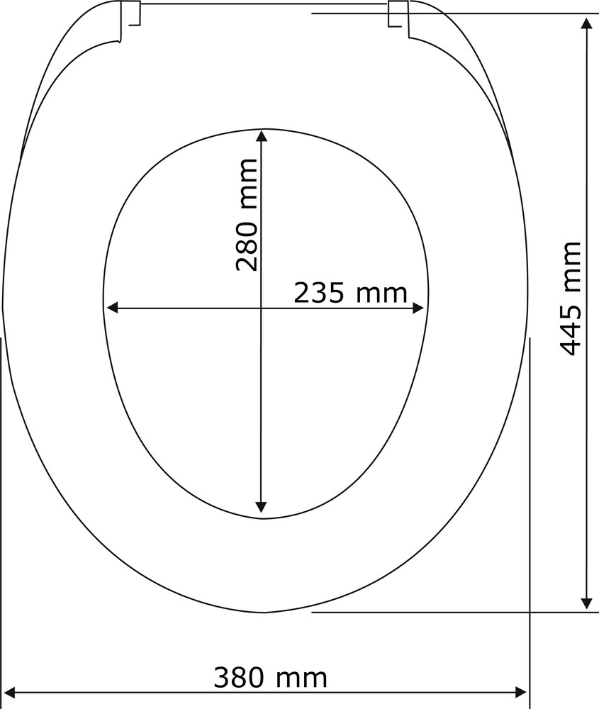 WC-Sitz Soda  Duroplast