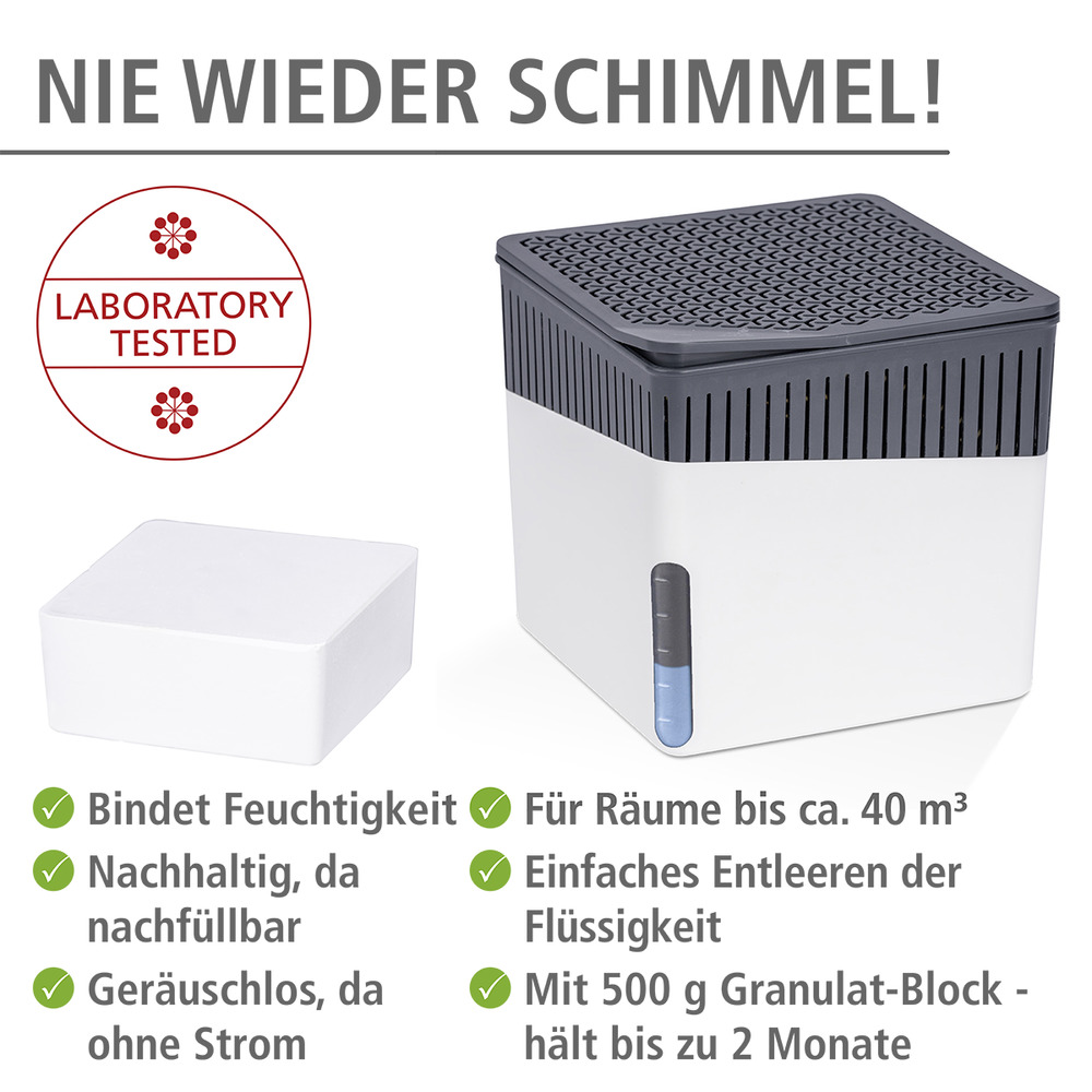 Raumentfeuchter Mod. Cube 500 g Nachfüller  Luftentfeuchter