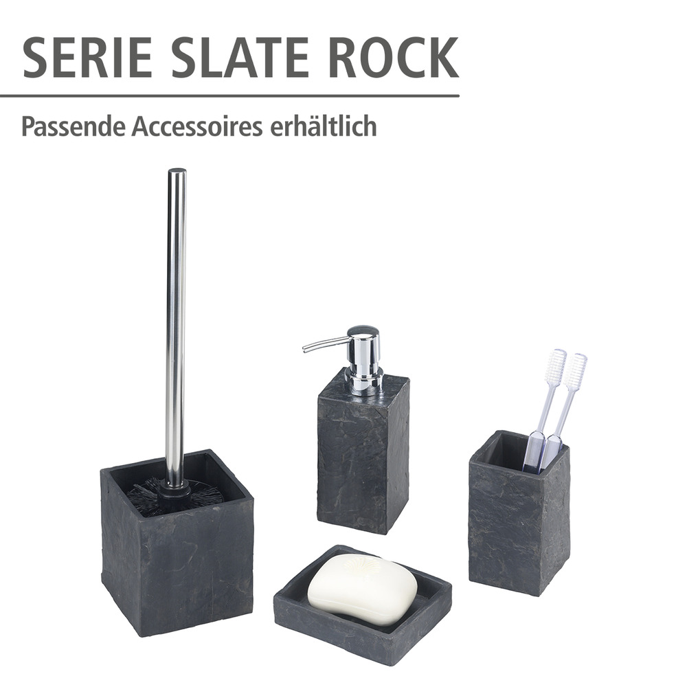 WC-Garnitur Mod. Slate-Rock  Schieferoptik