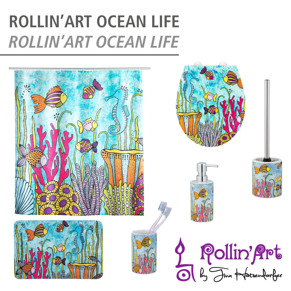 Seifenspender Rollin'Art Ocean Life  nachfüllbar, 360 ml