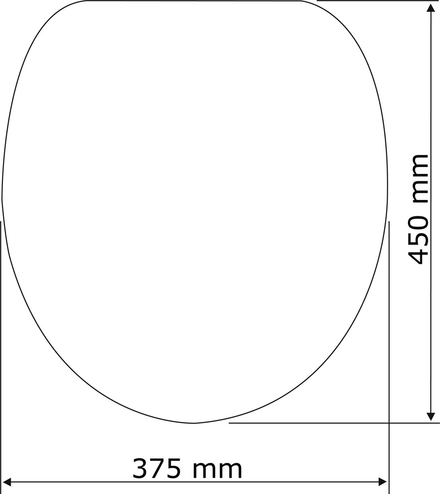 WC-Sitz Soda  Duroplast