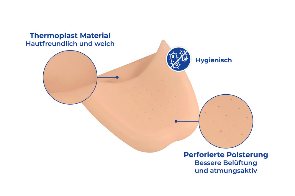 Fußpolster   atmungsaktiv