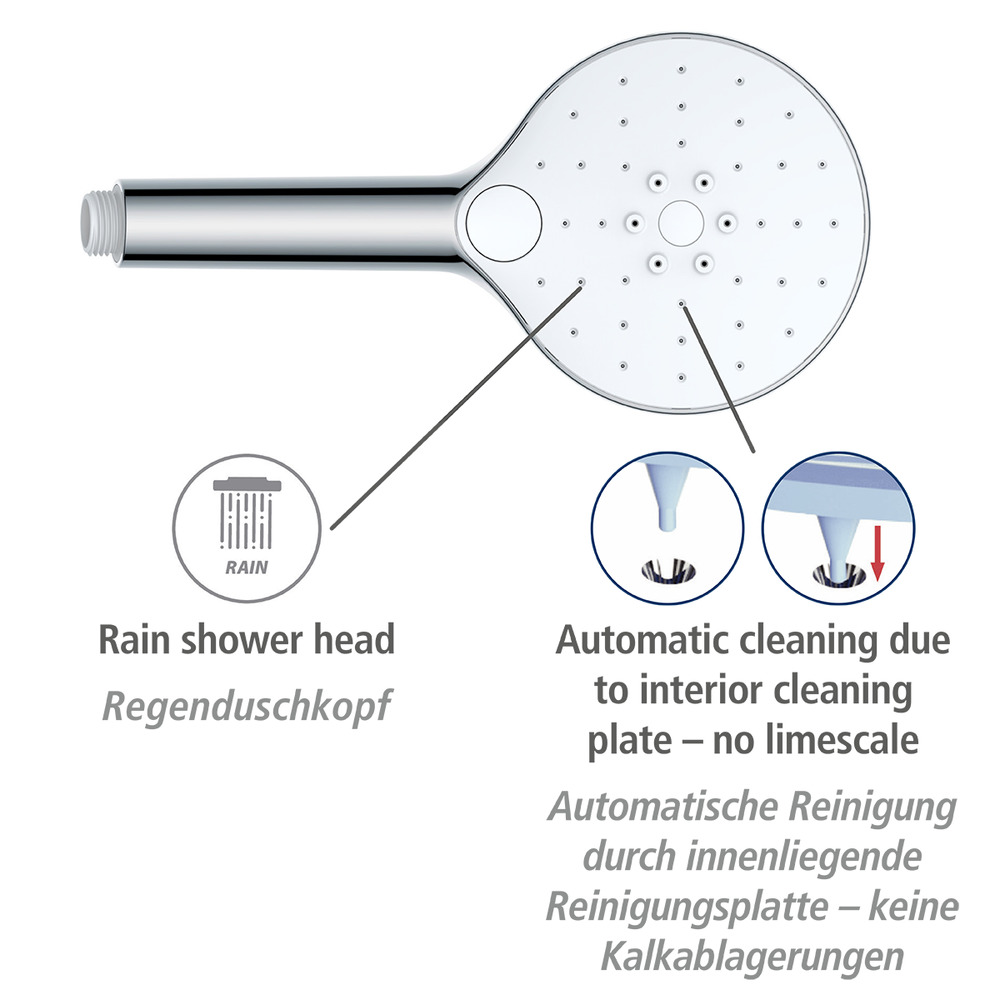 Duschkopf Automatic Cleaning  Ø 12 cm