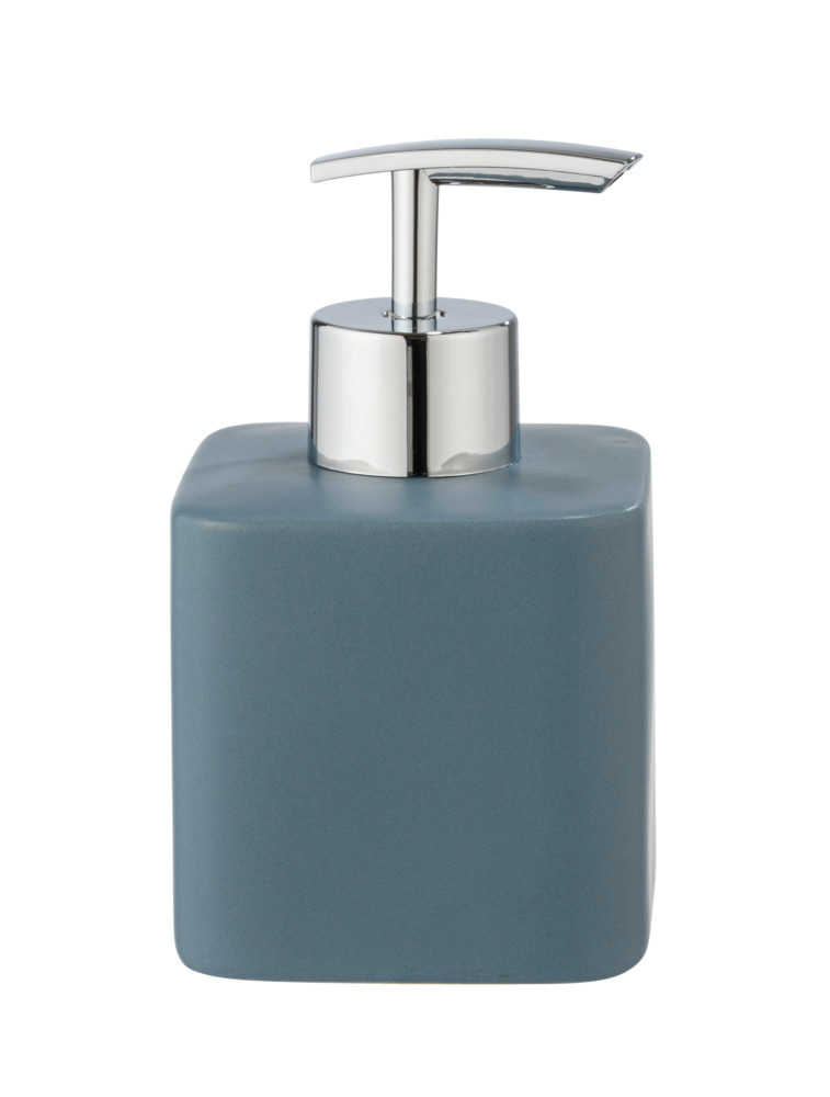 Seifenspender Mod. Hexa Blau  Keramik, 290 ml