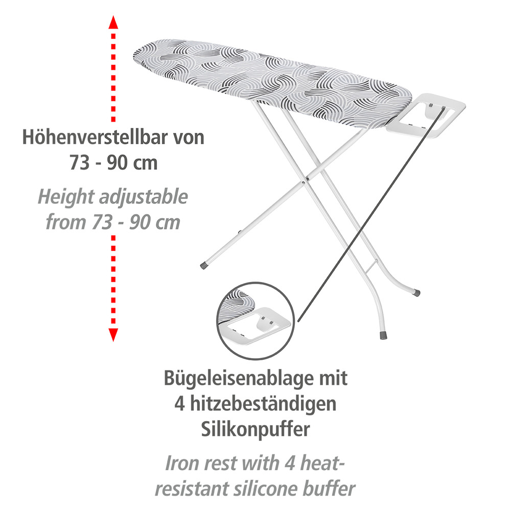 Bügeltisch Mod. Base  Bügelbrett höhenverstellbar