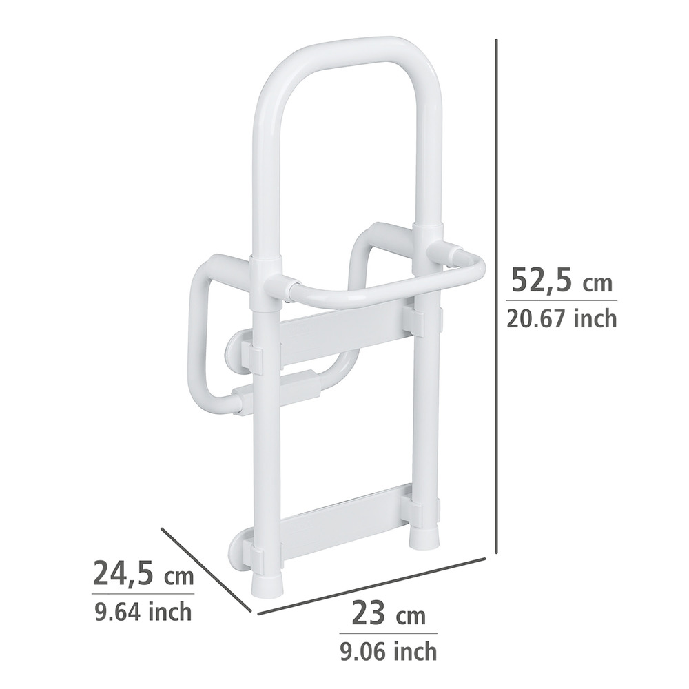 Badewannen-Einstiegshilfe Mod. Secura Weiß  verstellbar, belastbar bis 150 kg