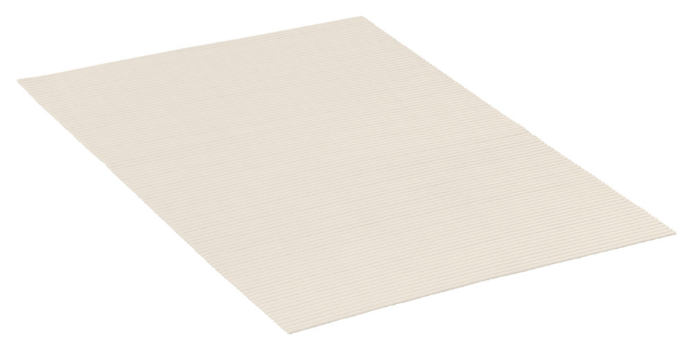 Badematte Beige, 50 x 80 cm  Weichschaummatte