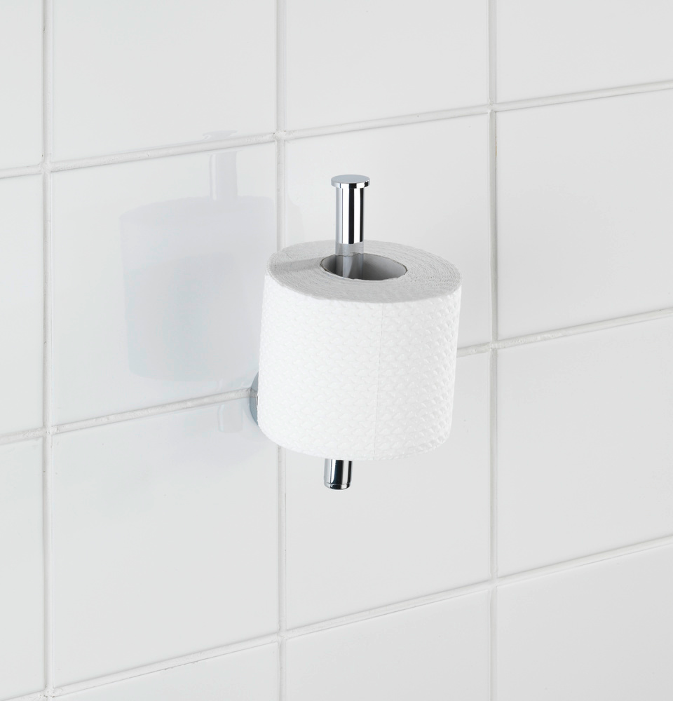 Toilettenpapierhalter-Ersatzrollenhalter Mod. Cuba  aus rostfreiem Zinkdruckguss