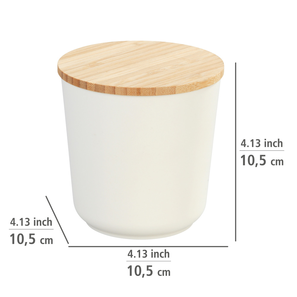 Aufbewahrungsdose PLA Plaia 0,5 L  Vorratsdose mit Bambusdeckel