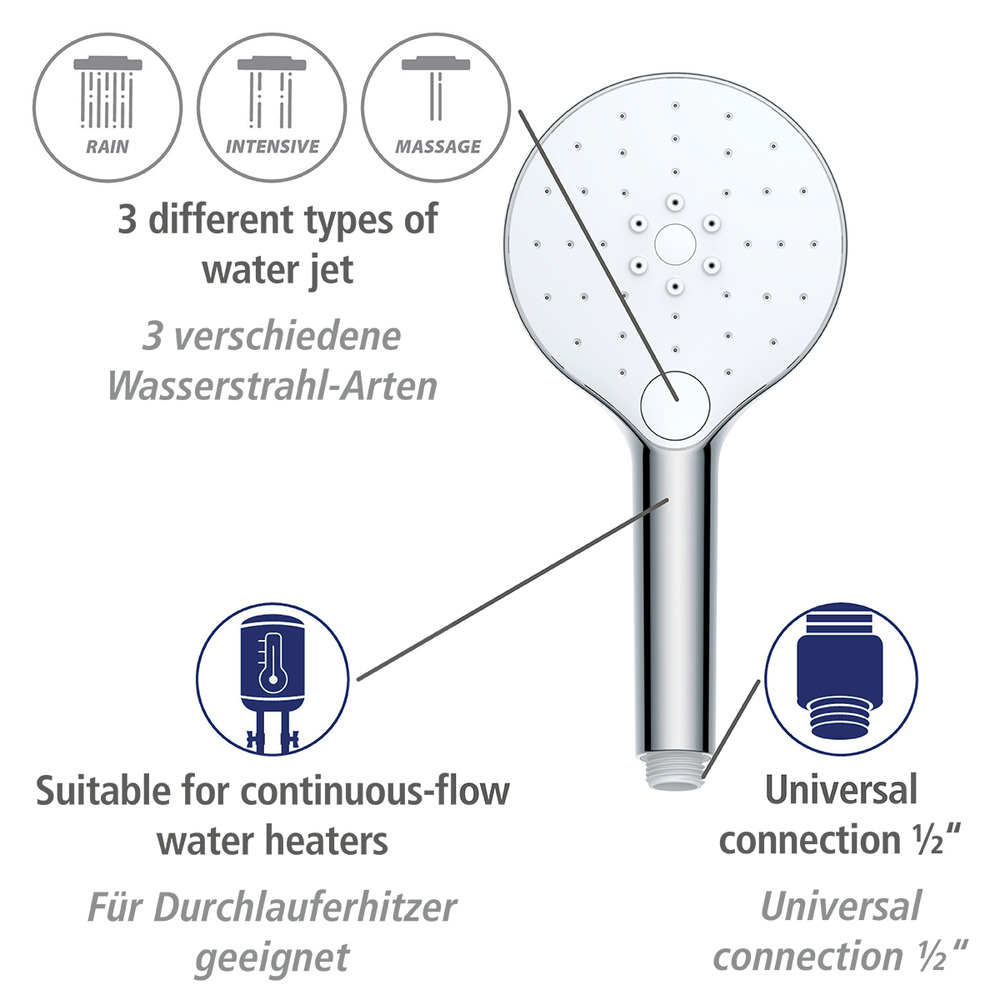 Duschkopf Automatic Cleaning  Ø 12 cm