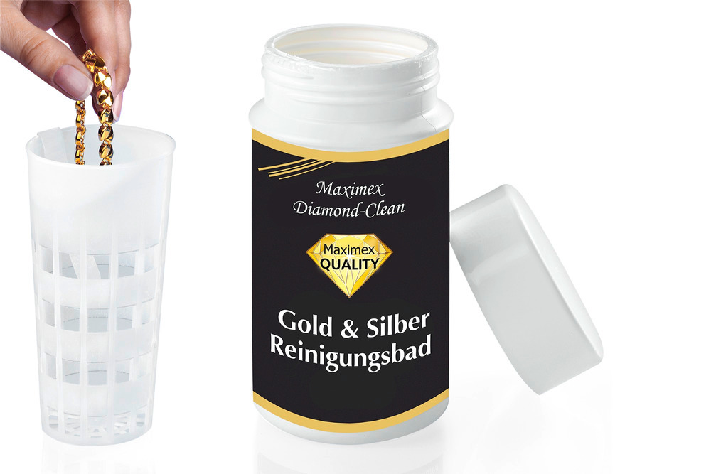 Mod. Diamond Clean Gold- & Silber Reinigungsbad  Schmuckreiniger