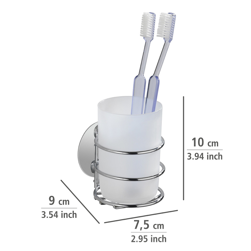 Turbo-Loc® Zahnputzbecher  Befestigen ohne bohren