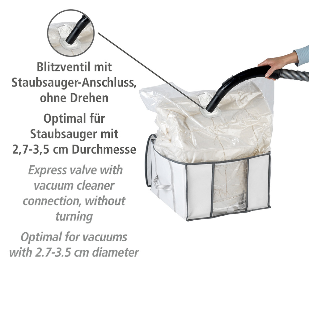 Vakuum Soft Box S  bis zu 75 % Platzersparnis