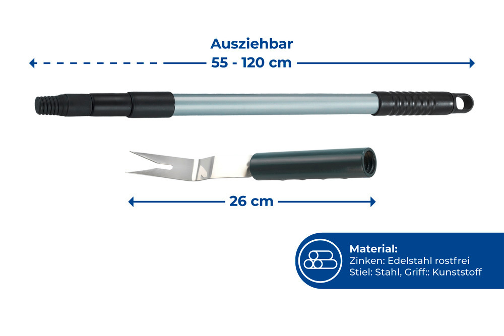 Unkrautstecher mit Teleskopstiel  Unkraut-Entferner