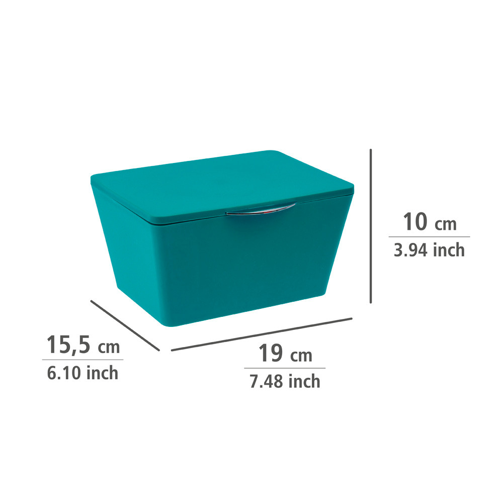 Aufbewahrungsbox mit Deckel Brasil Petrol  Aufbewahrung & Organisation