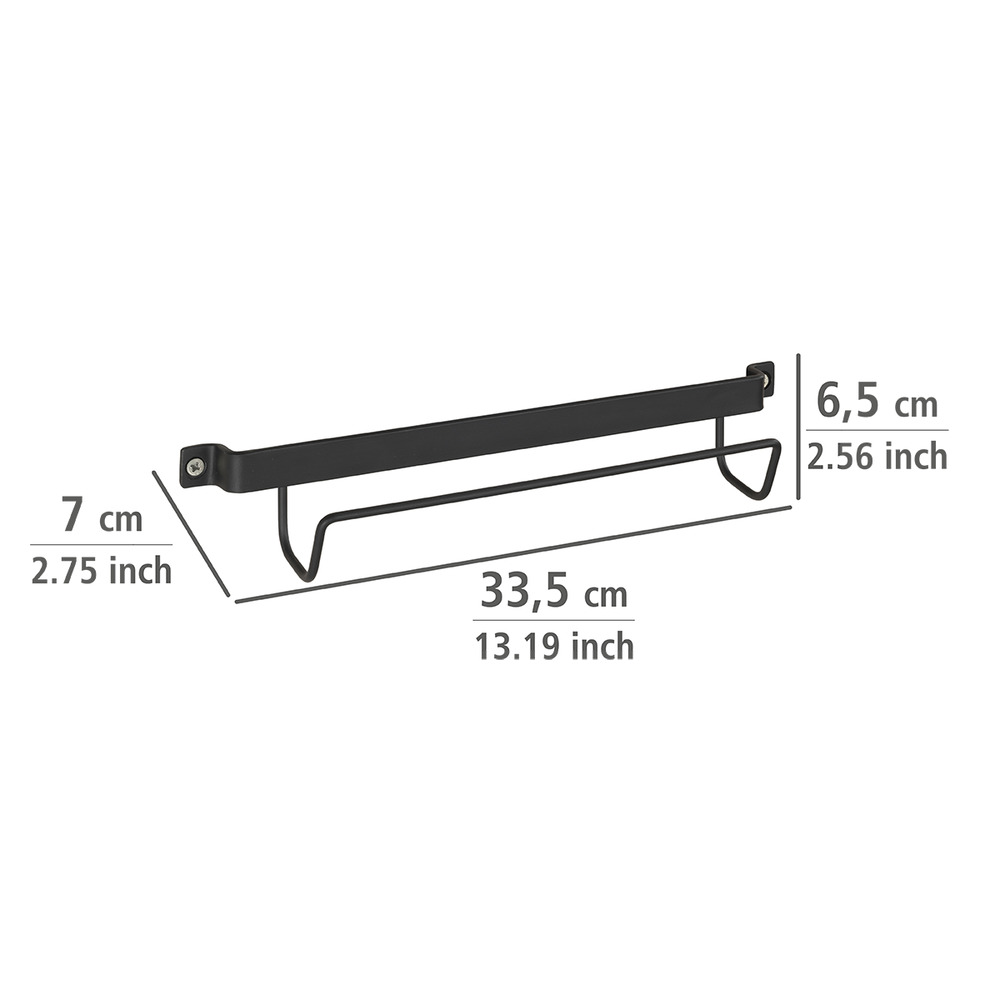 Leiternhalter  aus lackiertem Metall