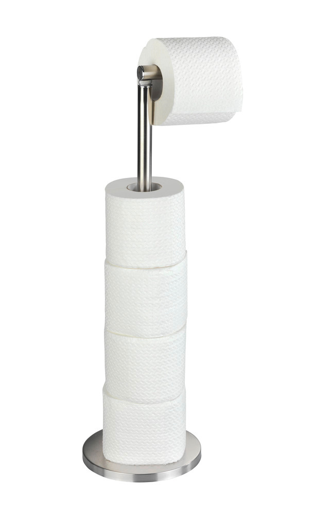 Stand Toilettenpapierhalter 2 in 1 Matt  Edelstahl