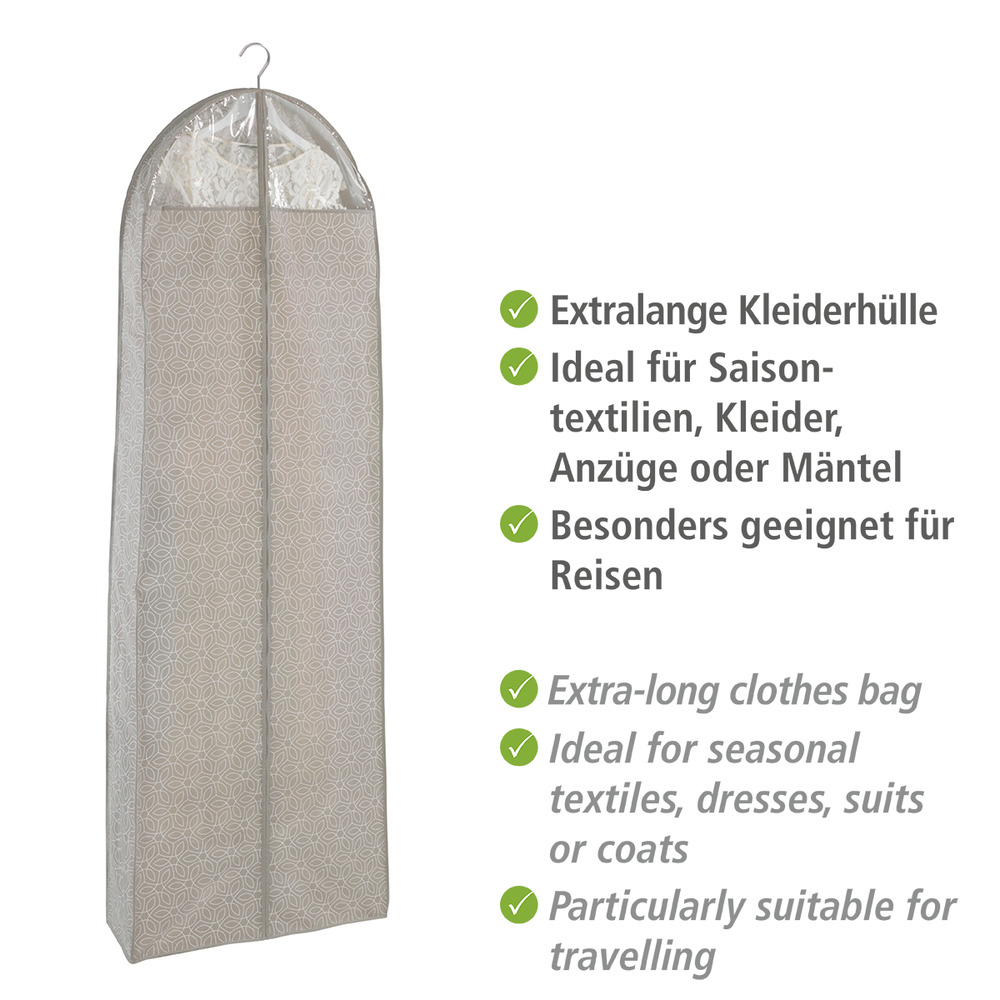 Kleidersack Mod. Balance 180 x 60 cm, 4er Set  atmungsaktiv