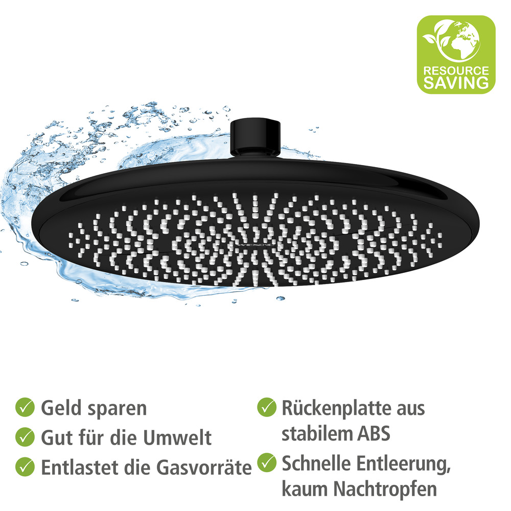 Regenduschkopf Watersaving  Ø 22,5 cm