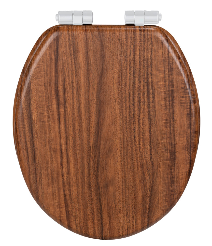 WC-Sitz Mod. Chestnut Braun  Aus FSC® zertifiziertem MDF