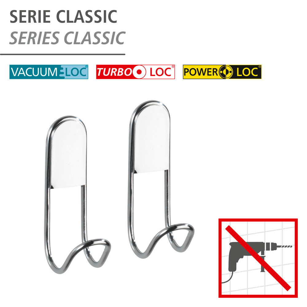 Wandhaken Classic, 2er Set  