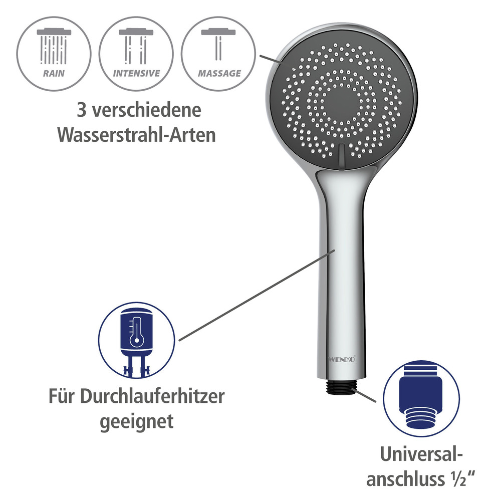 Duschkopf Watersaving  Ø 9,5 cm