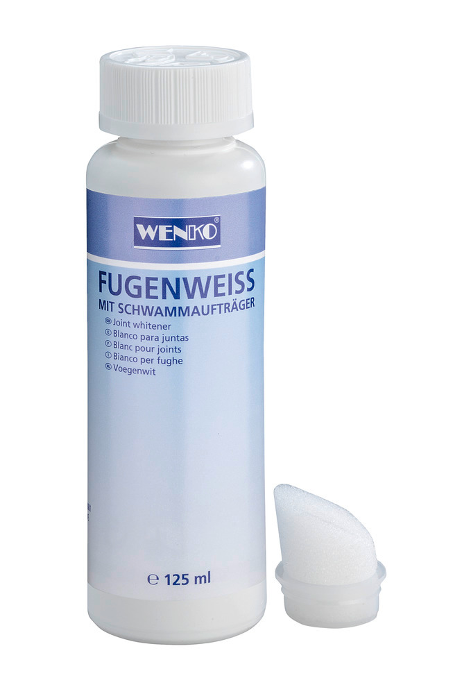 Fugenweiß mit Schwammaufträger  125 ml