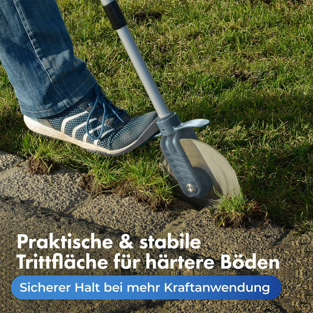 Rasenkanten-Roller Cut  mit Schnittschutz