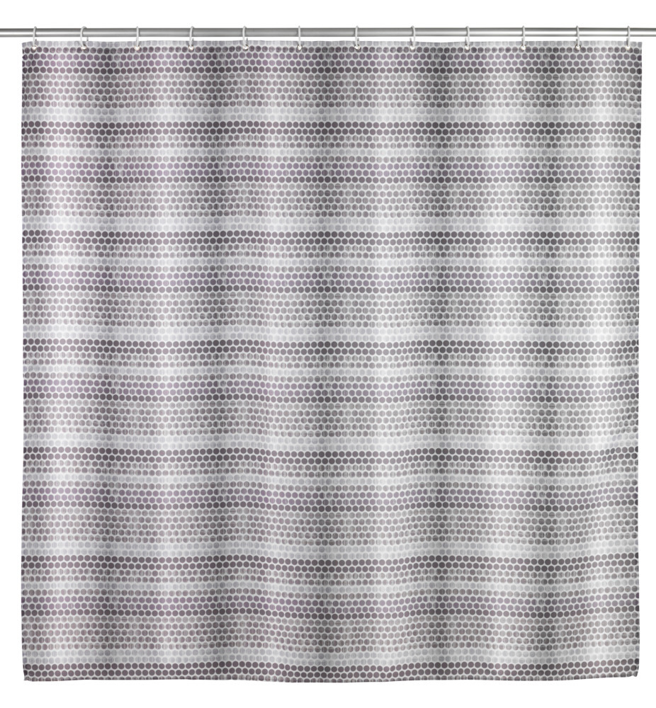 Anti-Schimmel Duschvorhang Leblon, 180 x 200 cm  Textil (Polyester), waschbar