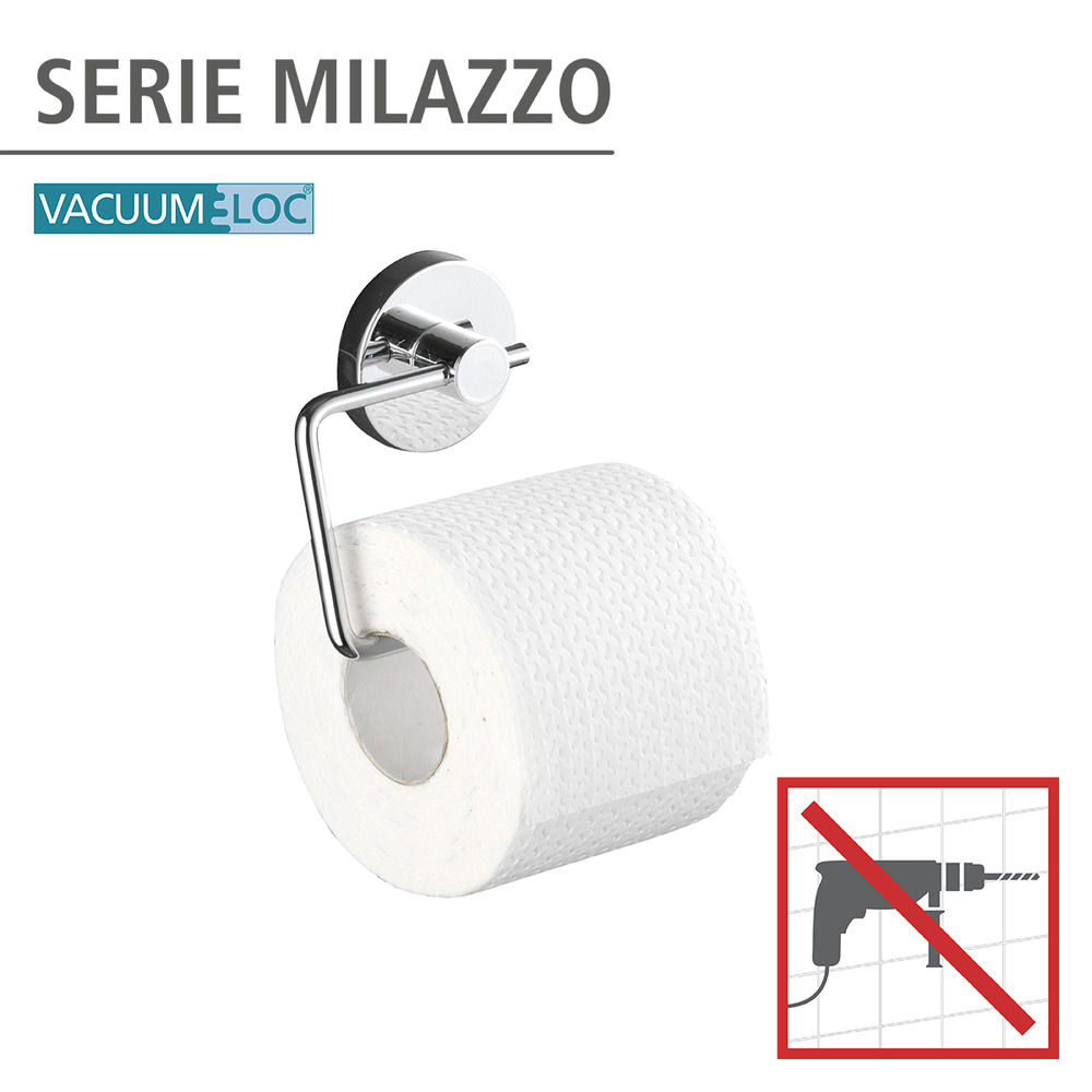 Vacuum-Loc® Toilettenpapierhalter Mod. Milazzo  Befestigung ohne bohren