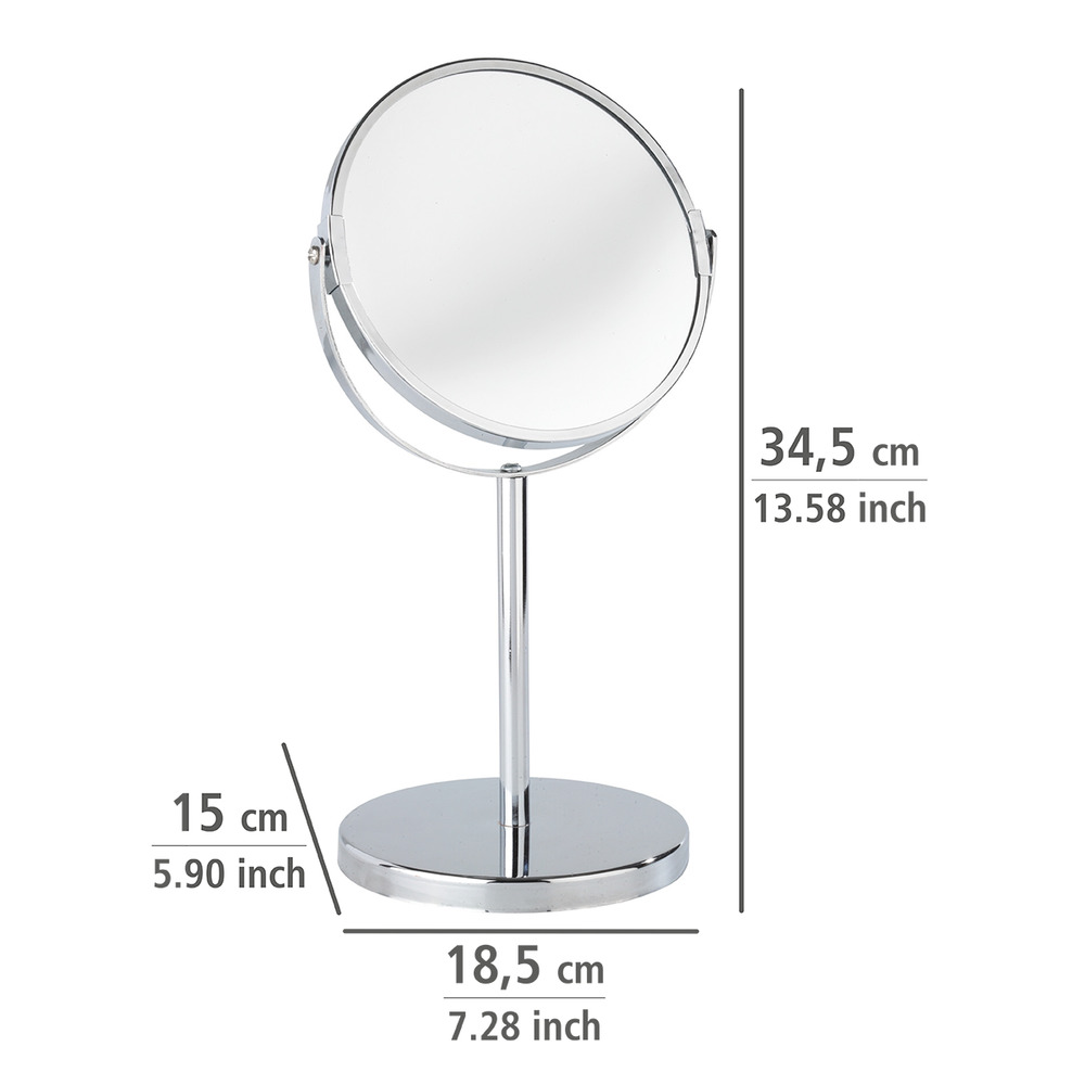 Kosmetik-Standspiegel Mod. Assisi Ø 17 cm  