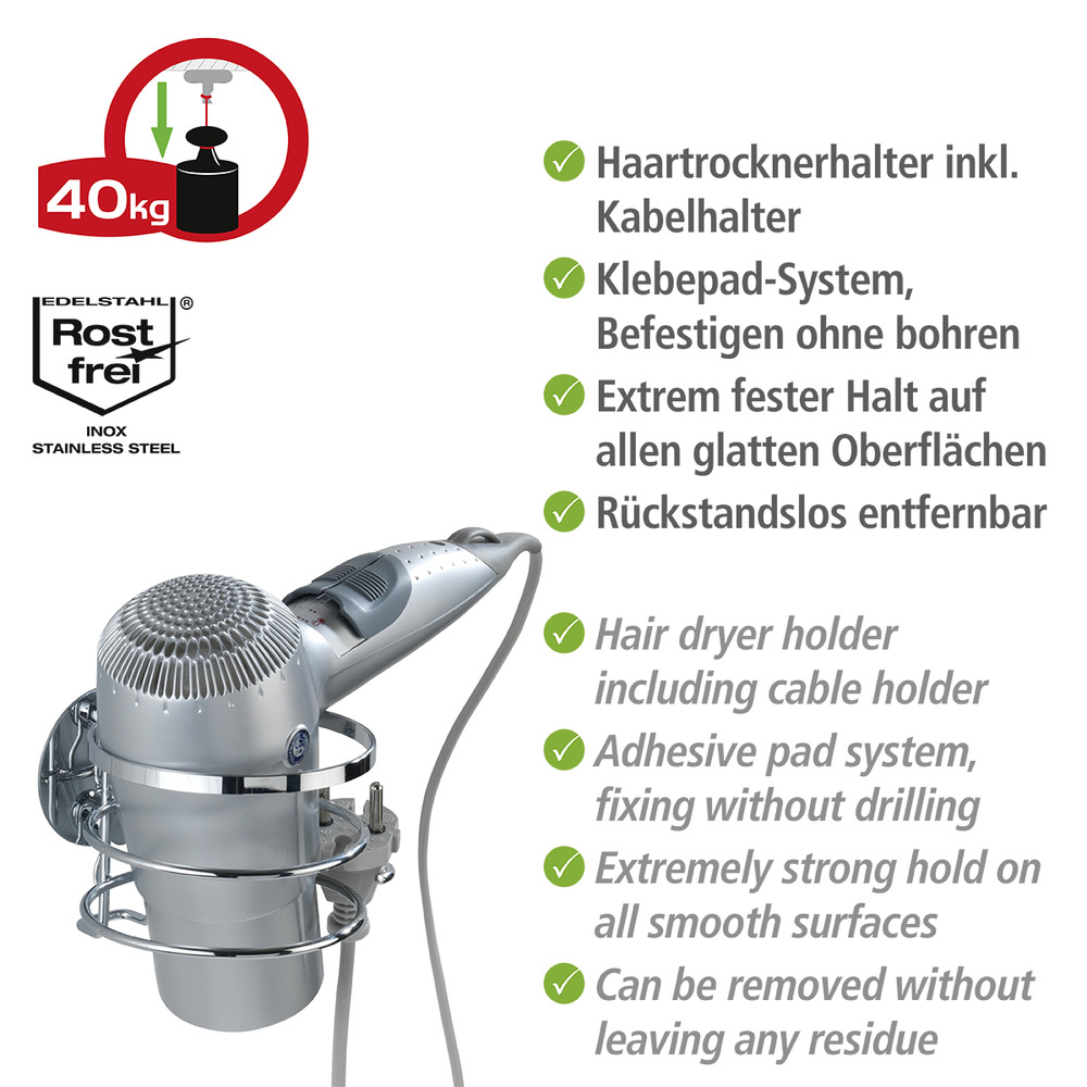 Turbo-Loc  rostfrei, Befestigen ohne bohren