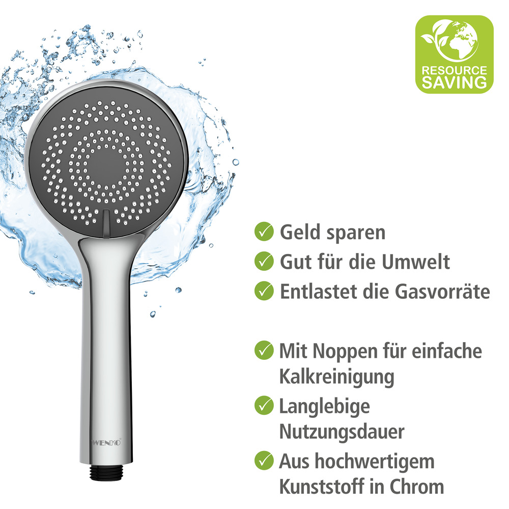 Duschkopf Watersaving  Ø 9,5 cm