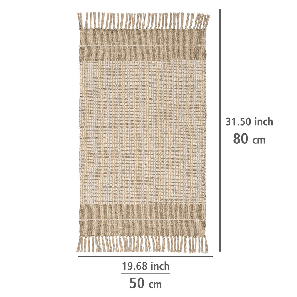 Badematte Mod. Pica  71 % Jute-Anteil