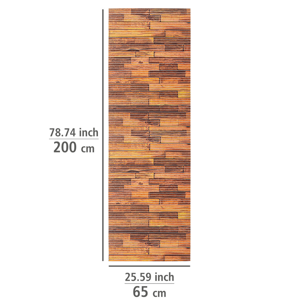 Badematte Lambris, 65 x 200 cm  zuschneidbar