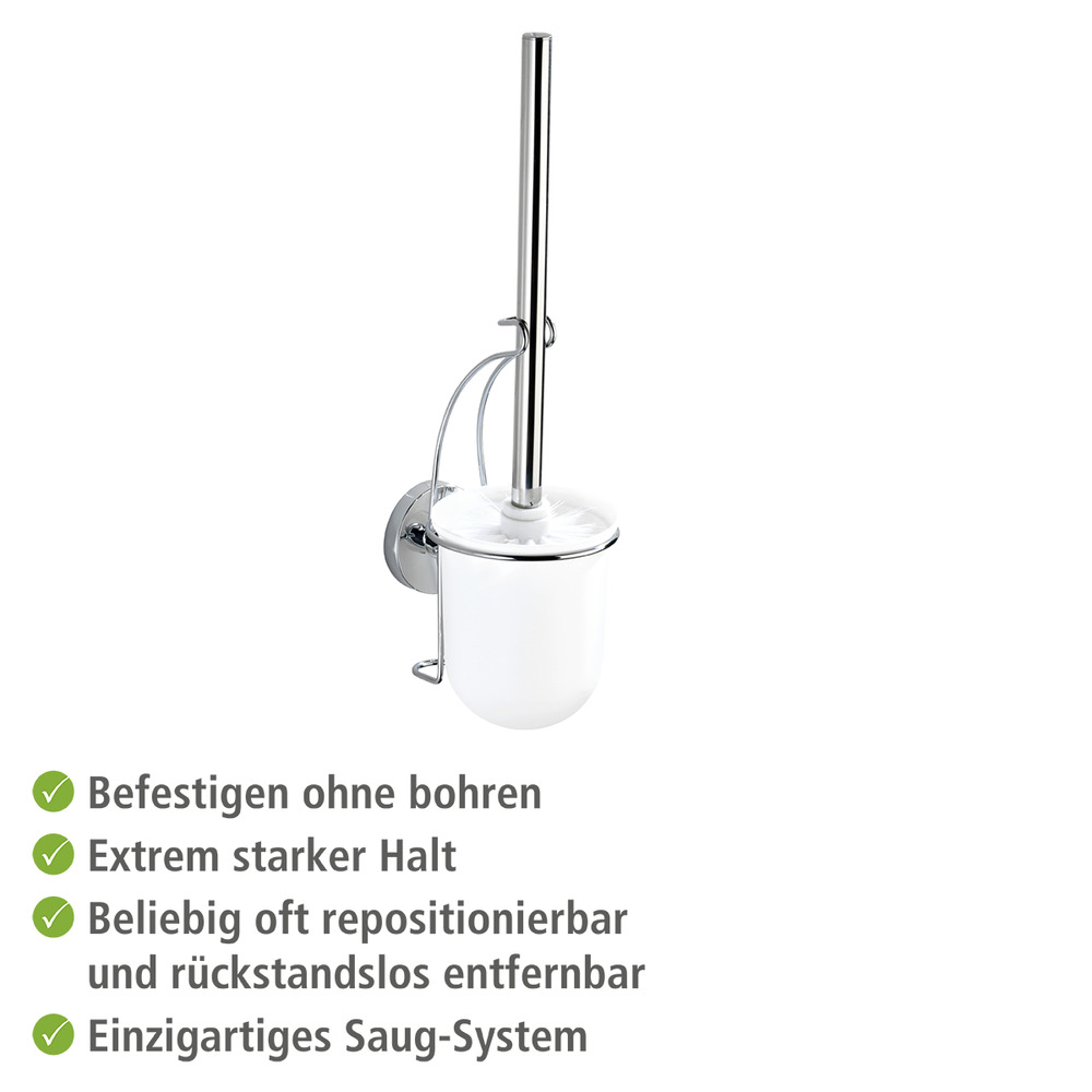 Vacuum-Loc® Wand WC-Garnitur Mod. Milazzo  Befestigen ohne bohren