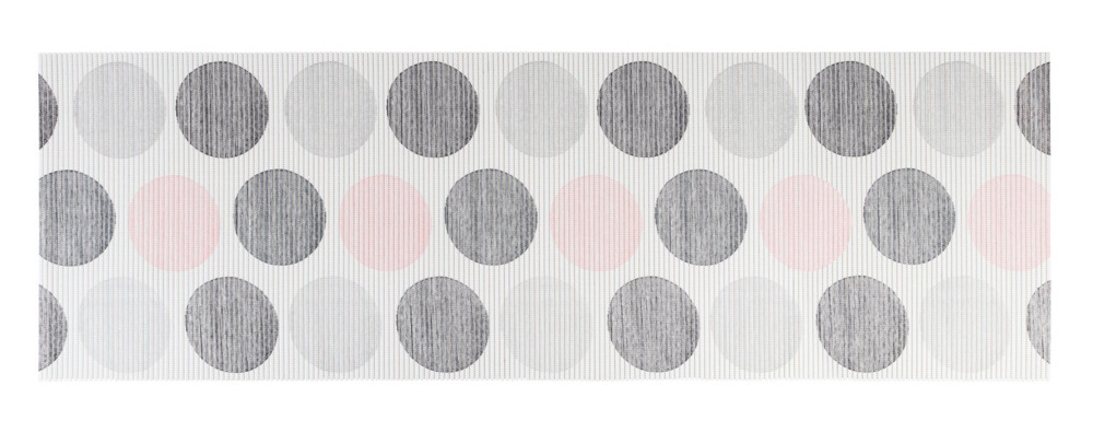 Badematte Pastell Dots, 65 x 200 cm  zuschneidbar