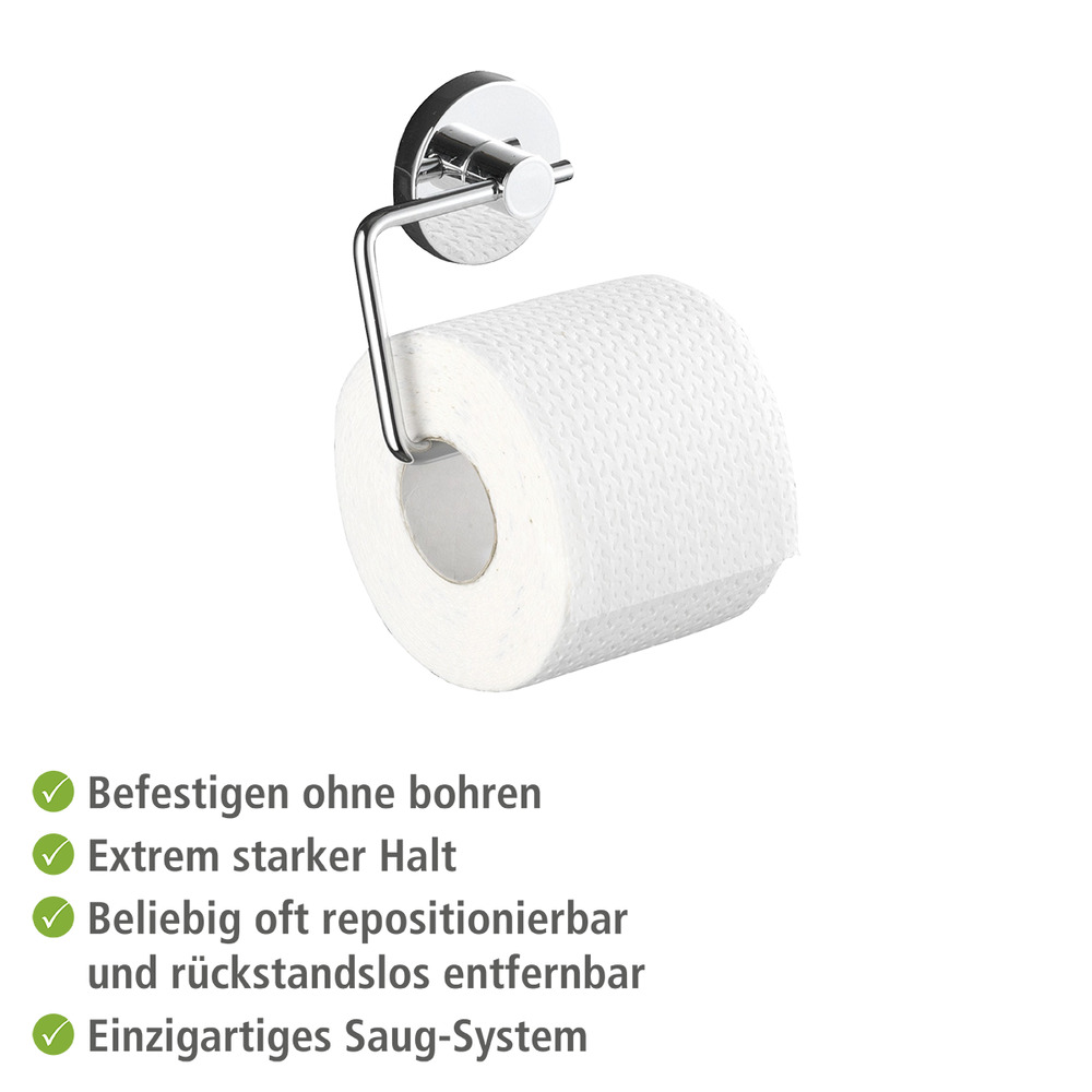 Vacuum-Loc® Toilettenpapierhalter Mod. Milazzo  Befestigung ohne bohren