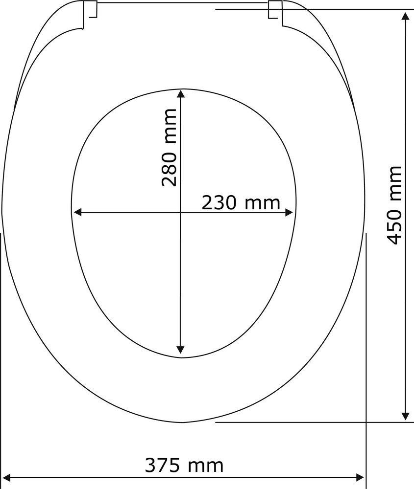 Premium WC-Sitz Mod. Muschel  mit Absenkautomatik